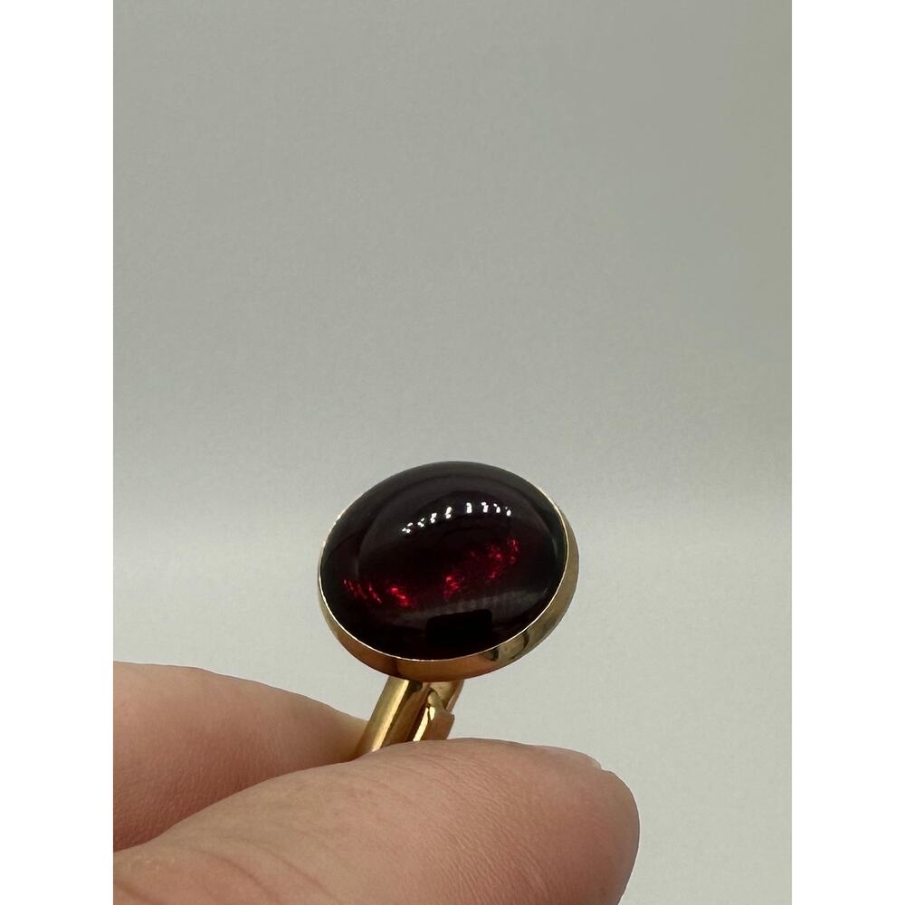 Vintage Swank Red Cufflinks and shirt studs